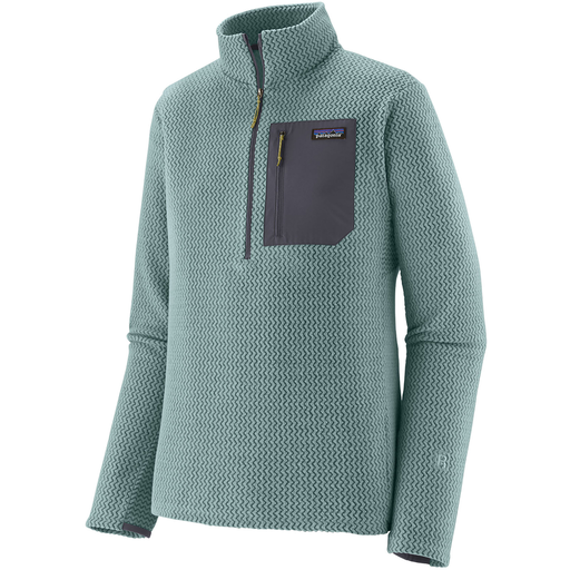 Men's R1 Air Zip Neck Blue Sage