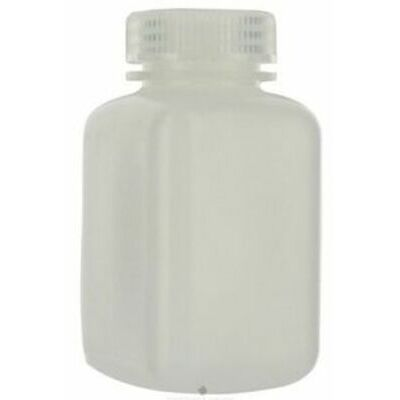 [076010] Bottle Wide Mouth Square 175 ml Ø 30mm Wit