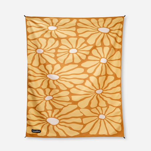 [25000202] Festival Blanket Lazy Daisy Gold