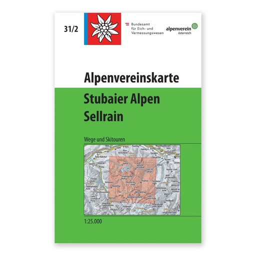 [AV.31/2] Stubaier Alpen Sellrain 31/2 weg+ski - 1/25