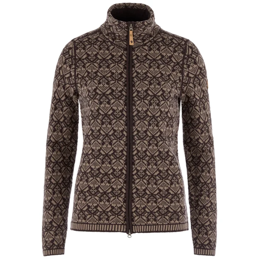 W's Snow Cardigan Suede Brown