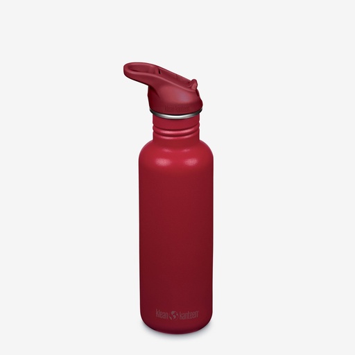 [1011807] Drinkfles Classic 800ml/27oz met flip/sportdop Garnet