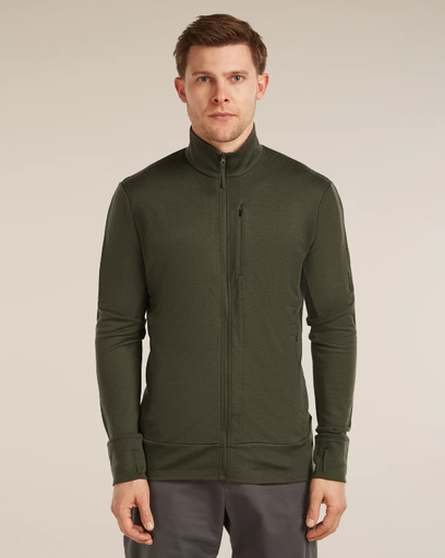 Men's Merino 260 Quantum IV LS Zip Dk Loden