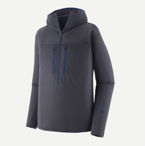 Men's R1 Ultralight Hoody Smolder Blue