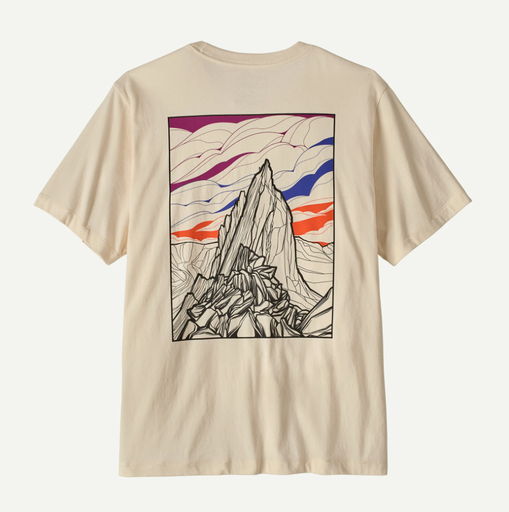 Men's Cloud Crag T-Shirt Undyed Natural