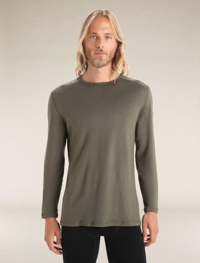 260 Tech Long Sleeve Crewe Heren Dk Loden