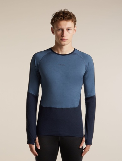 Men's Merino 200 Oasis+ LS Crewe Midninavy/Dawn/Jetheather/Cb