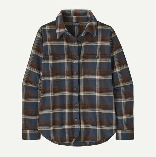 W's Fjord Flannel Shirt Cozy Cabin: Smolder Blue