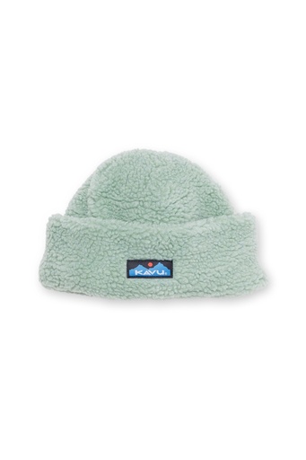 [1195-2896 one size] Fur Ball Beanie Soft Sage