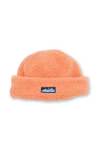 [1195-2900 one size] Fur Ball Beanie Lava