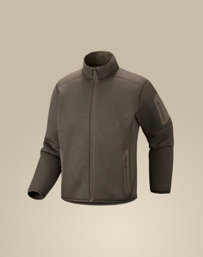 Men's Covert Cardigan Mongoose Heather