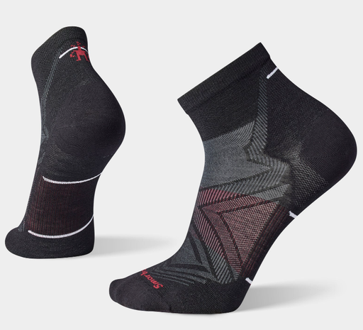 Run Zero Cushion Ankle Socks Black