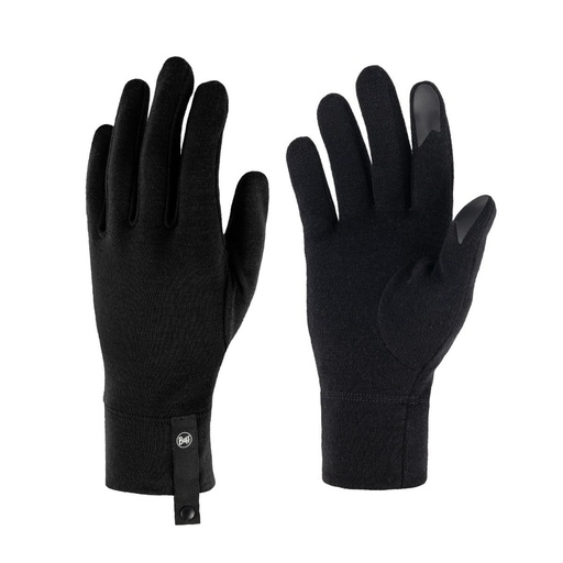 Merino Midweight Gloves Black