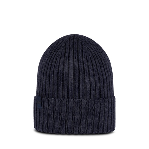 [124242 779] Knitted Beanie Norval Night Blue