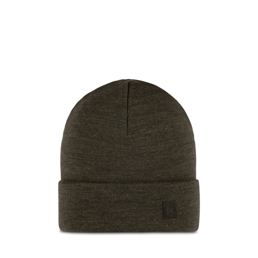 [111170 843] Merino Heavyweight Beanie Solid Bark