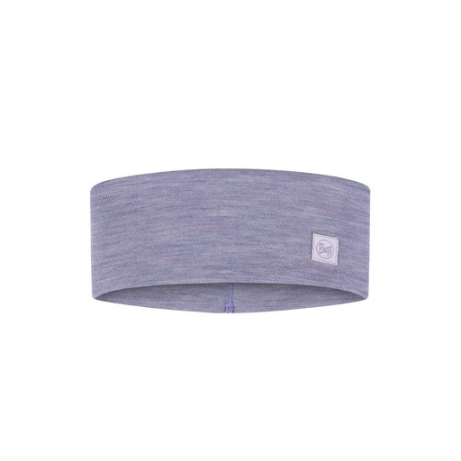 [129441 641] Merino Wide Headband Solid Iris