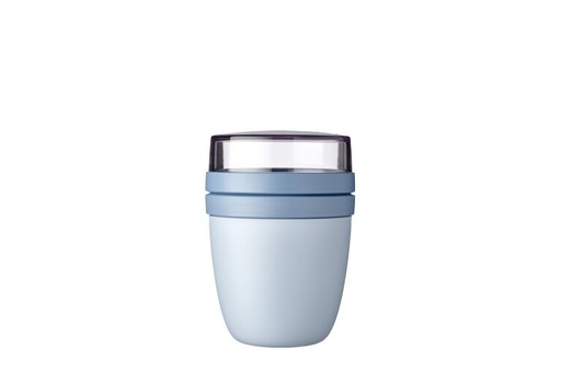 [107650015700] Lunchpot Ellipse Mini Nordic Blue
