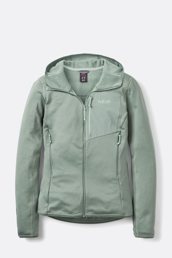 Women's Ascendor Hoody Dark Fig Green