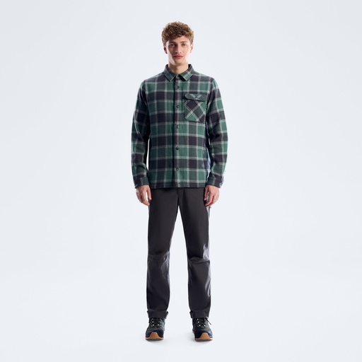 Men's Ashbrooke Long Sleeve Overshirt Otherside/Archive Black