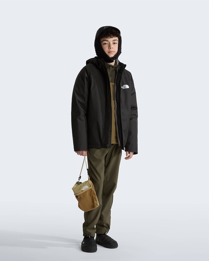 Teen Perrito 4-n-1 Hooded Jacket Tnf Black