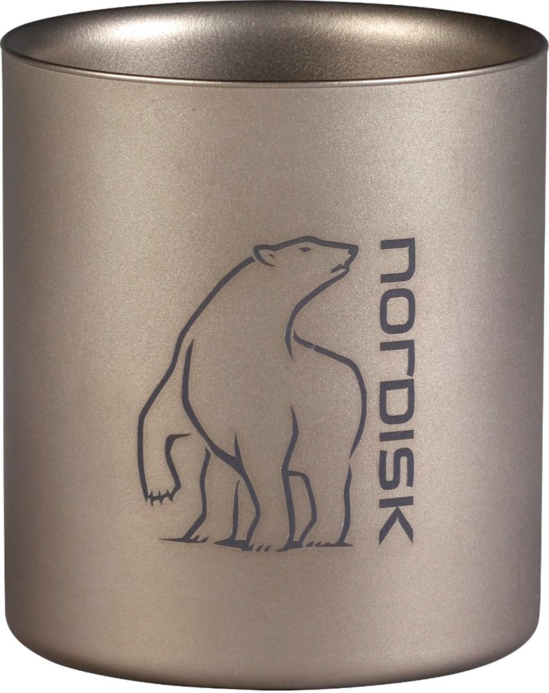 [119010] Titanium Mug Double-Wall 220ml Without Handle 