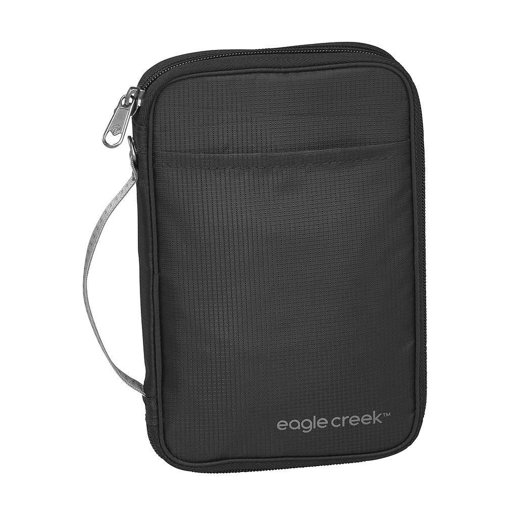 Rfid Travel Zip Organizer Black/Charcoal