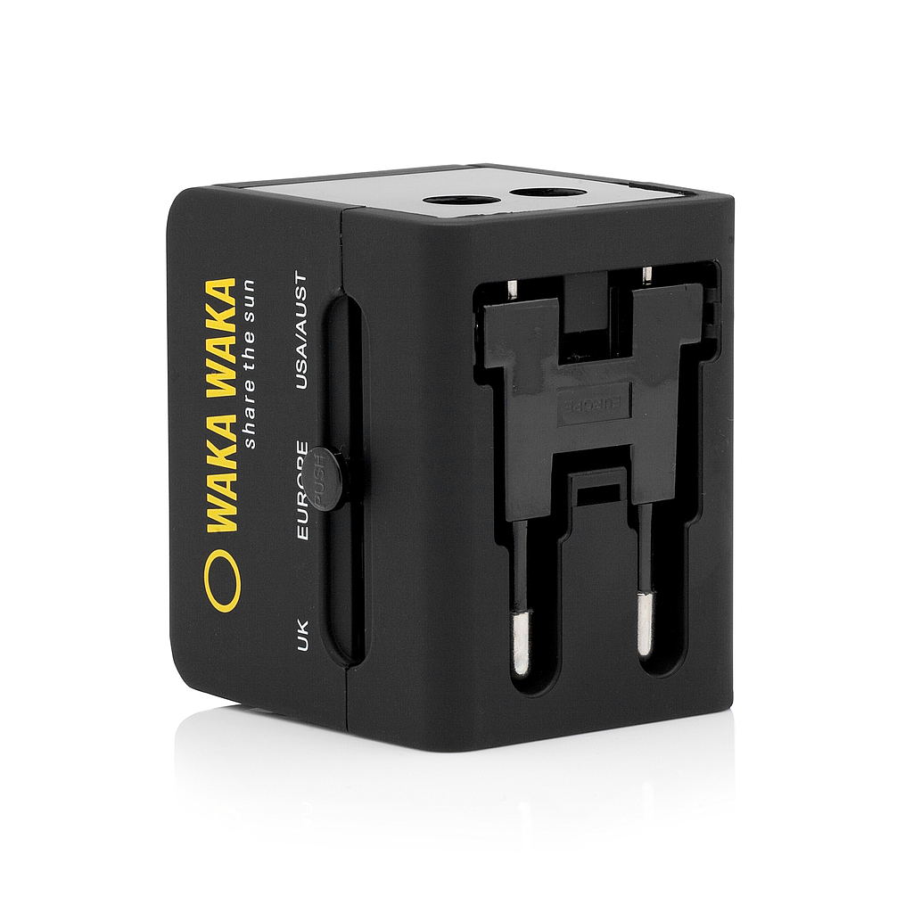 [A04A0201] WAKAWAKA World Charger Zwart