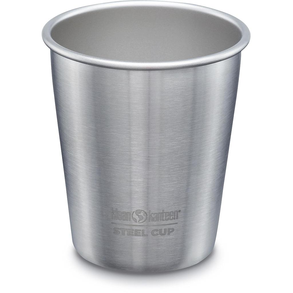 [1000426] 10oz Pint Cup Brushed Stainless