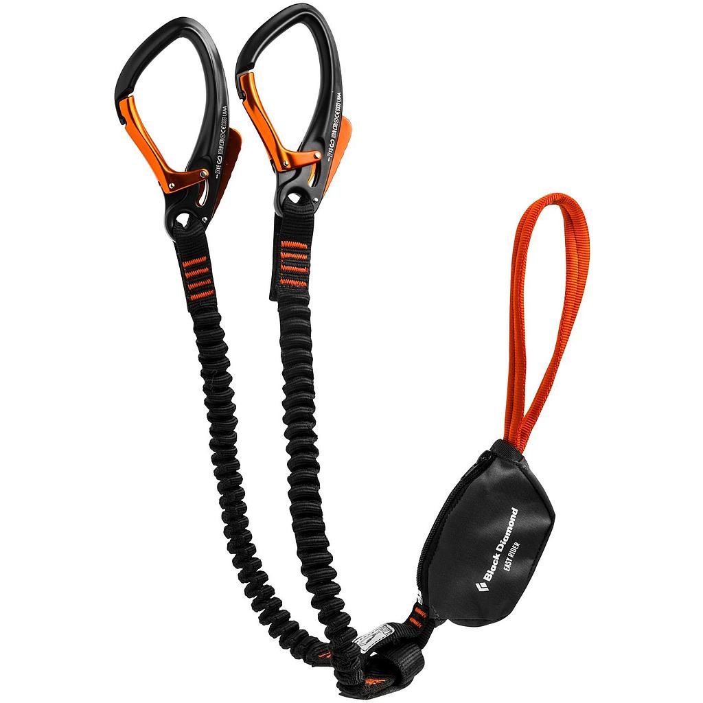 [BD620107 0014 One Size] Easy Rider Via Ferrata Set Dark Slate