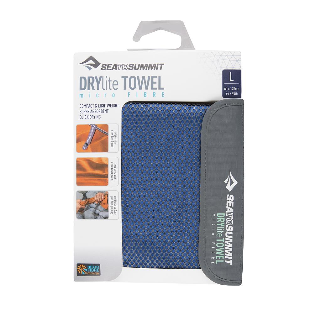 [00976100] Drylite Towel Large - 60 x 120 cm. Cobalt