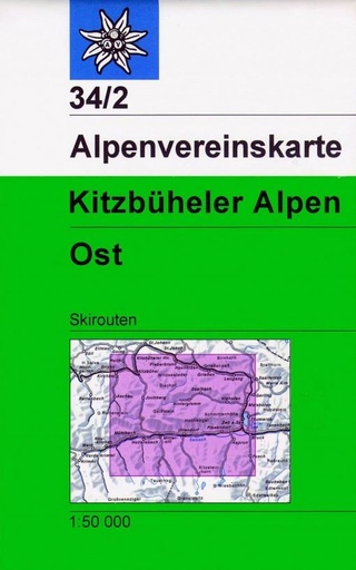 [AV.34/2S] Kitzbüheler Alpen Ost 34/2 ski - 1/50