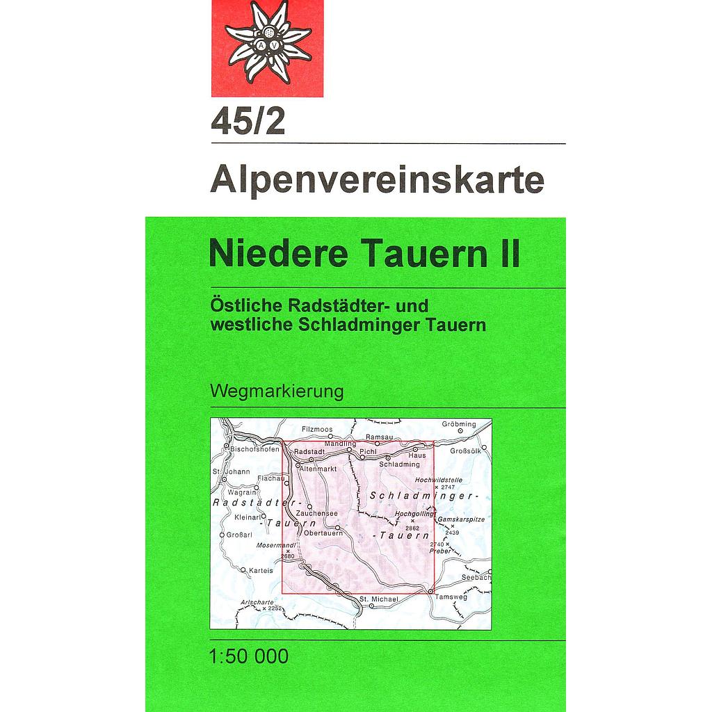 [AV.45/2] Niedere Tauern II 45/2 - 1/50