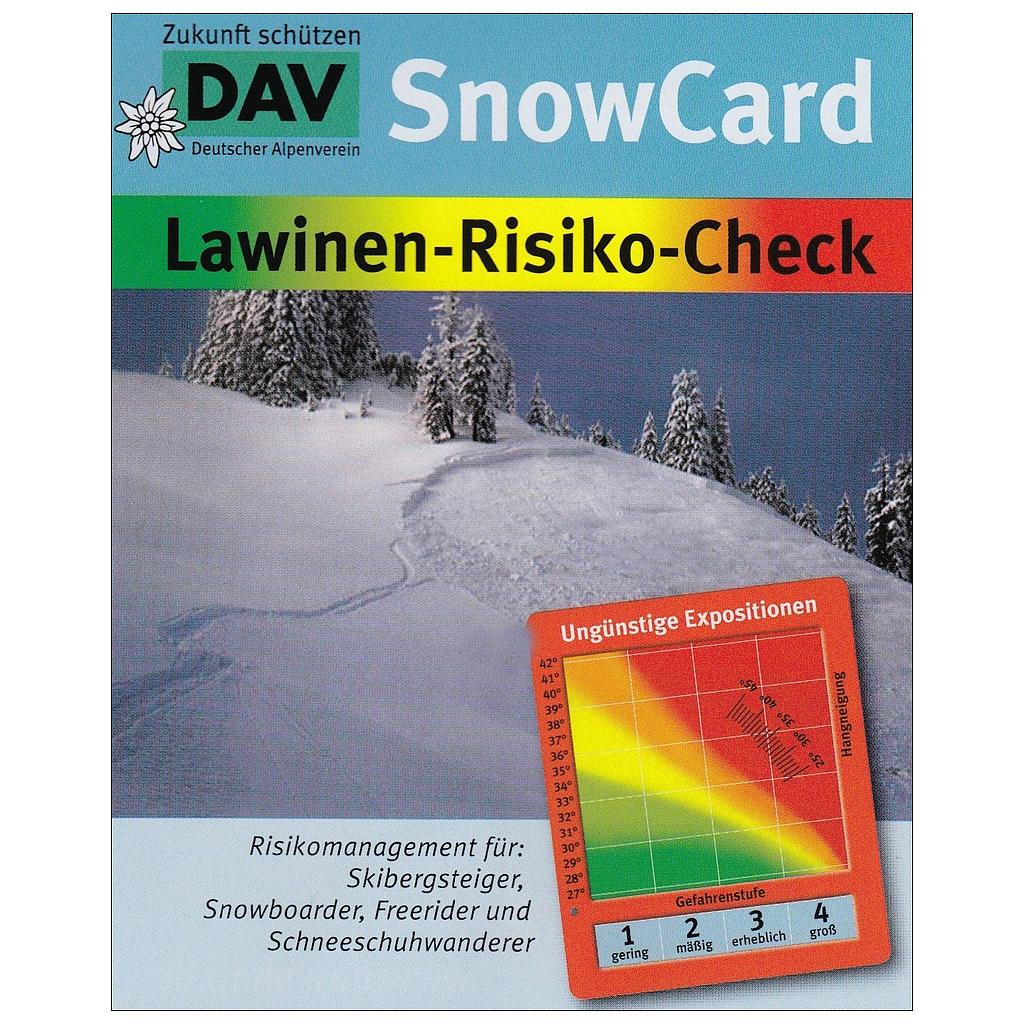 [AVZZ-SNOWCARD] AV Snowcard Lawine - risico - check