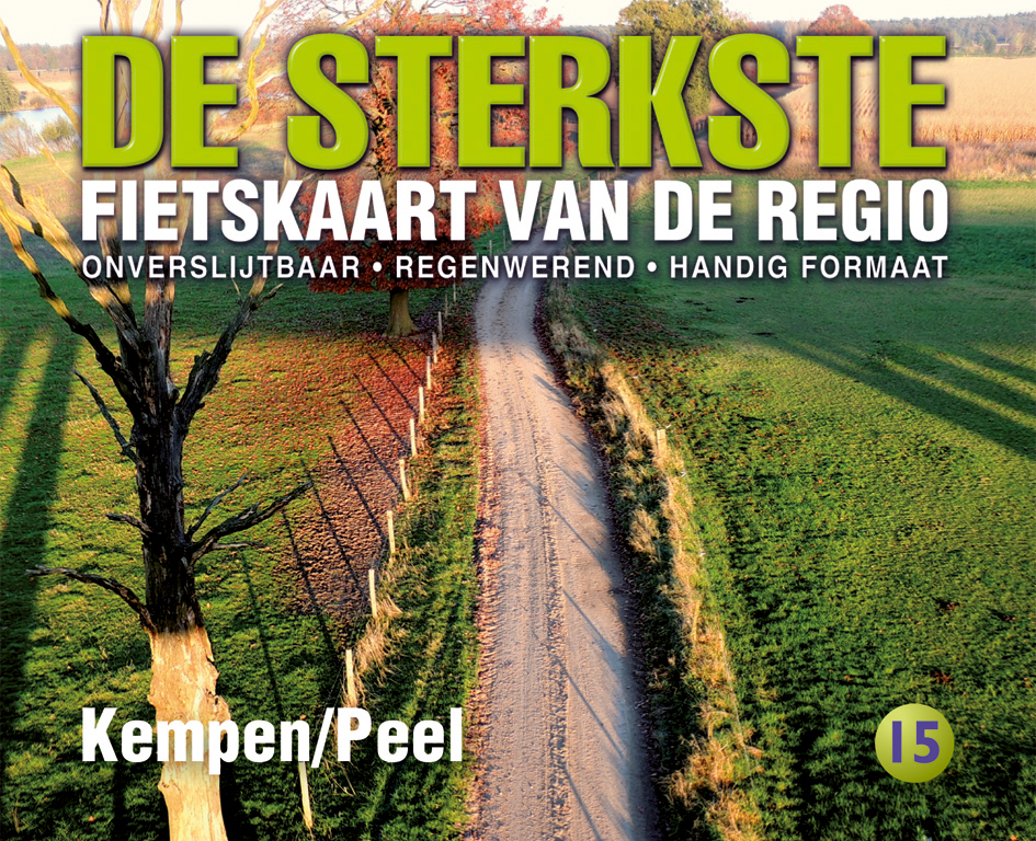 [BS.SFK.R15] Kempen / Peel sterkste fietskaart r/v wp - 1/50