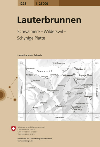 [BUN.1228] Lauterbrunnen 1228 - 1/25