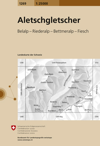 [BUN.1269] Aletschgletscher 1269 - 1/25