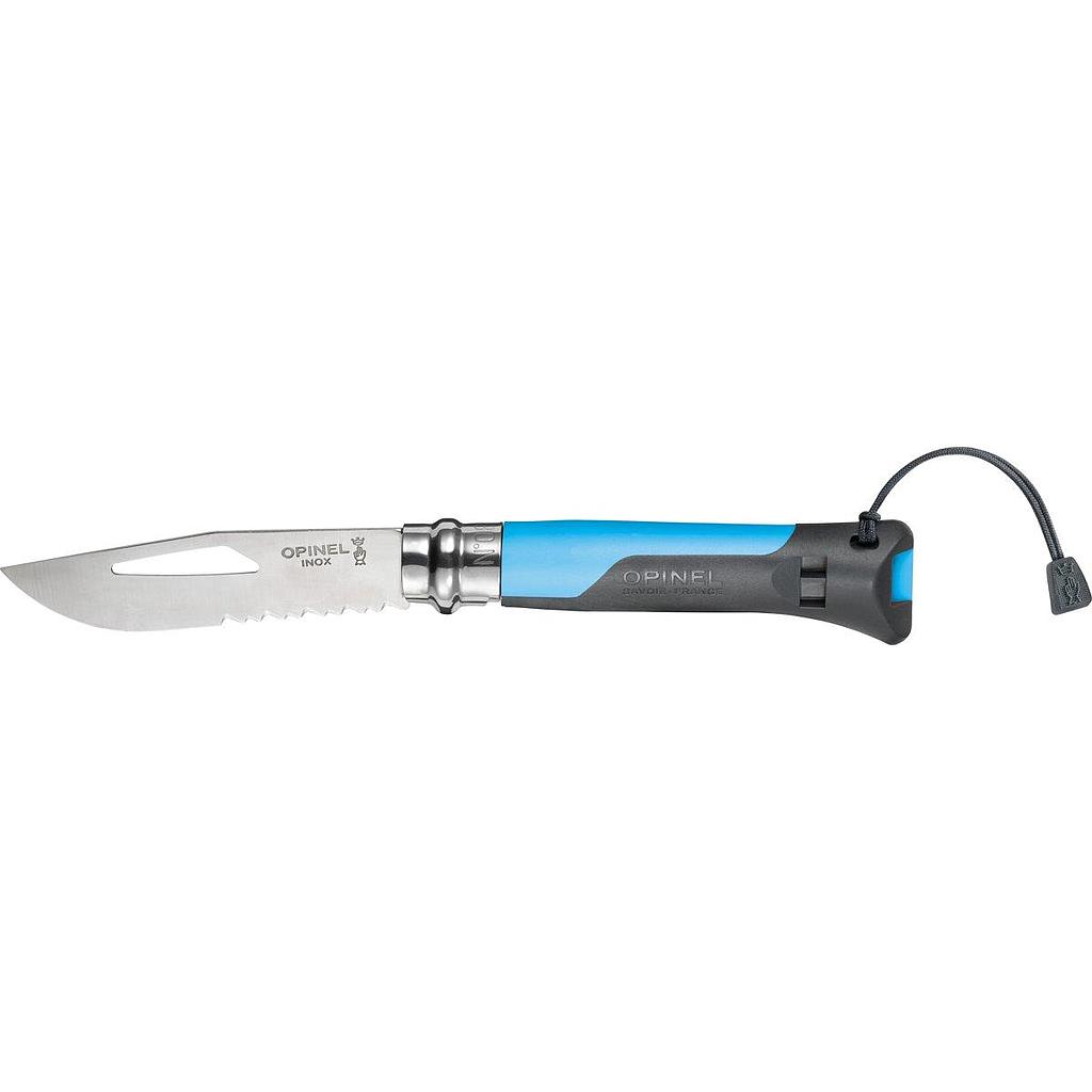 [51OP1576-8 195] Opinel N°8 Outdoor, blauw