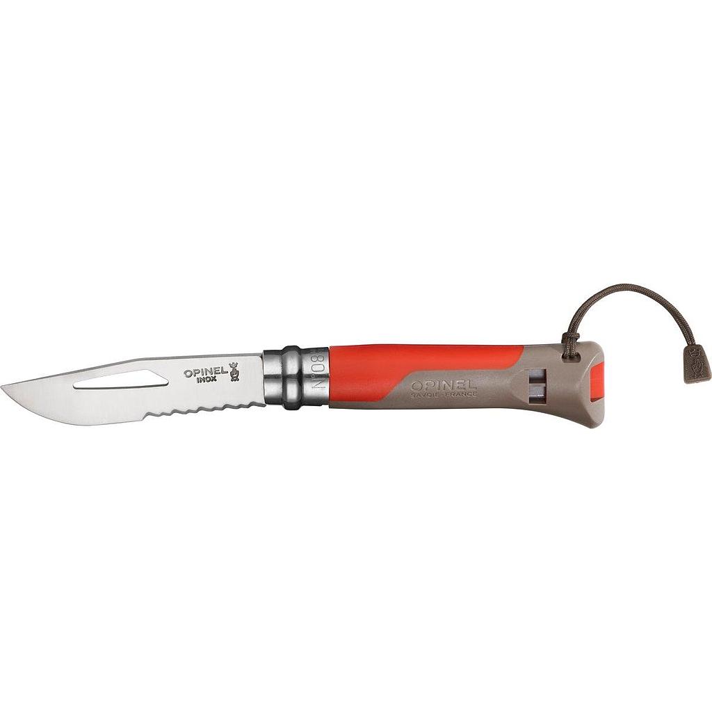 [51OP1714-8 195] Opinel N°8 Outdoor Rood