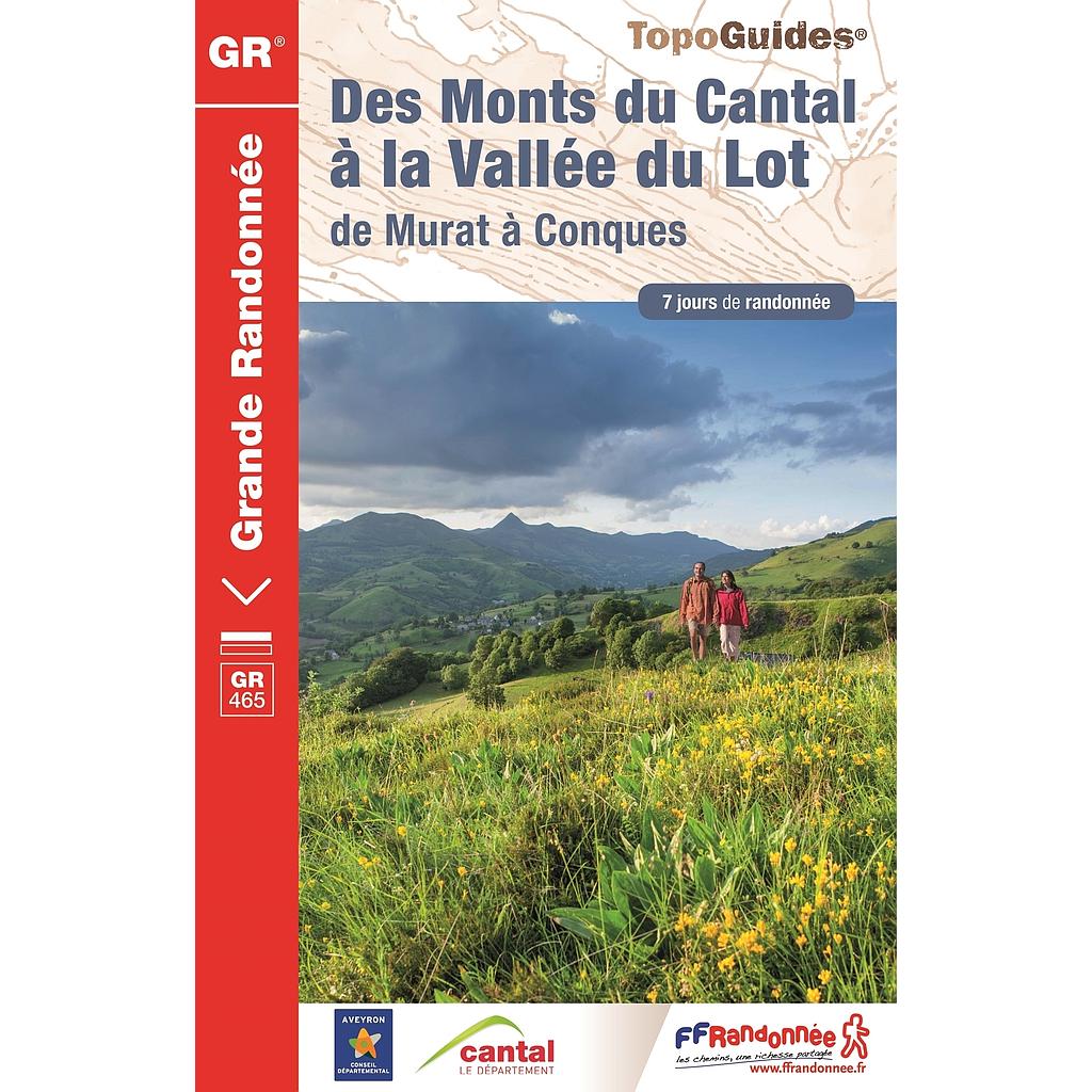 [FFR.0465] Monts du Cantal à la vallée du Lot GR