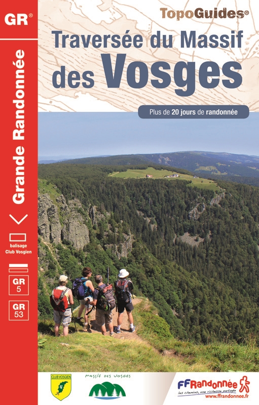 [FFR.0502] Traversée du Massif des Vosges *12 GR5/GR953 +20j de rand.gids