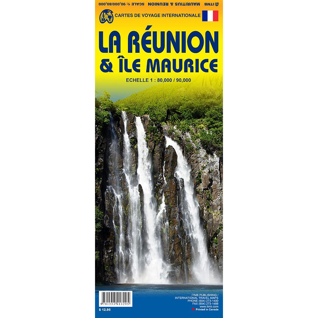 [ITM.1824] Mauritius & Reunion itm r/v (r) - 1/90-1/80