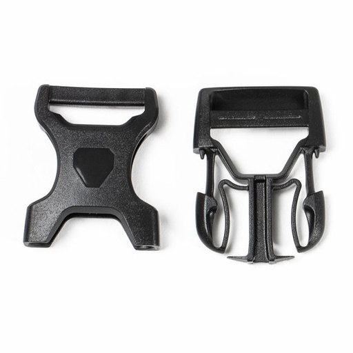 [OE146] Stealth Buckle 25 mm 1 Piece - E146 Black