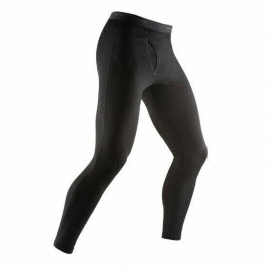 Men's BodyFit 260 Legging met fly - XXL Black