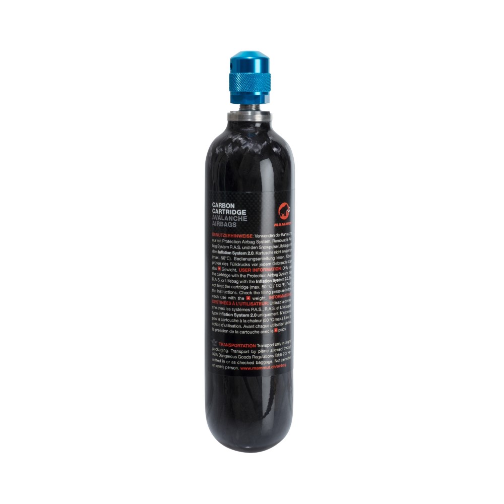 [2610-01790-0001-1] Carbon Cartridge 300 Bar Black