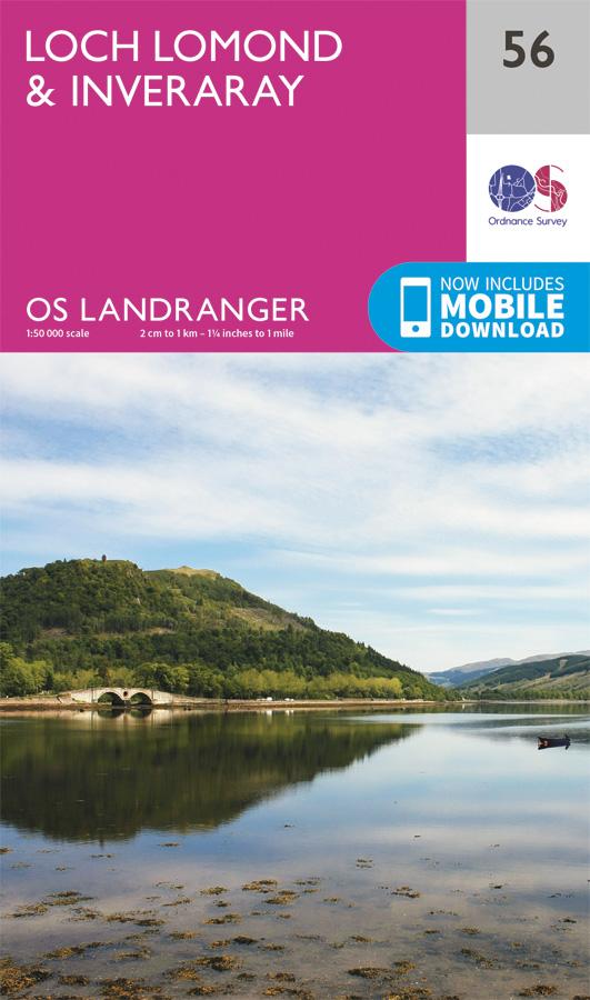 [OS.L056] Loch Lomond / Inveraray landr 56 - 1/50