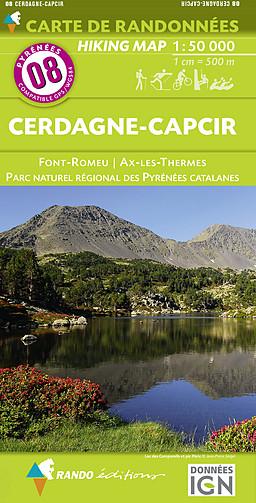 [RANDO.08] Cerdagne - Capcir - Catalaanse Pyr. NRP 8 - 1/50
