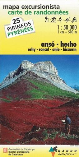 [RANDO.25] Anso - Hecho - Roncal 25 - 1/50 - 2001