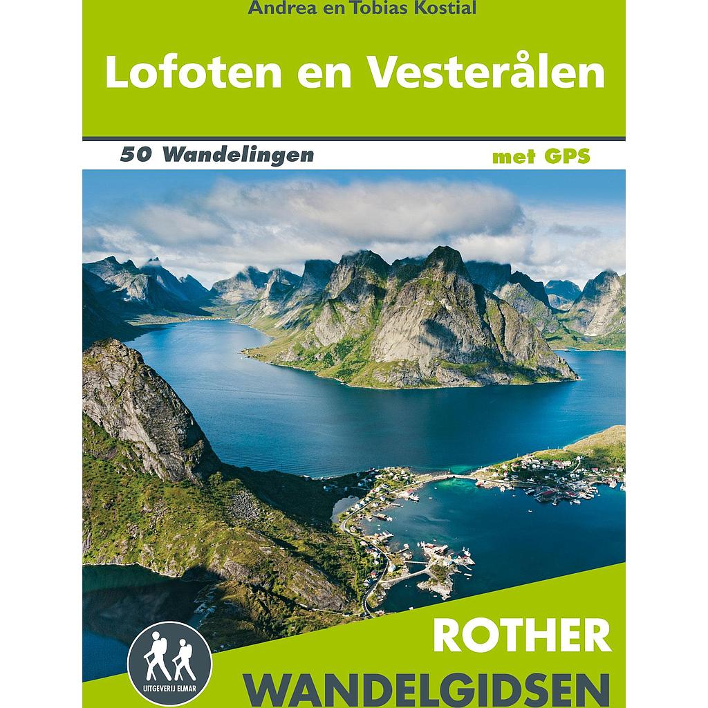 [ROTHN.33] Lofoten en Vesterålen wandelgids 50 wandelingen met GPS