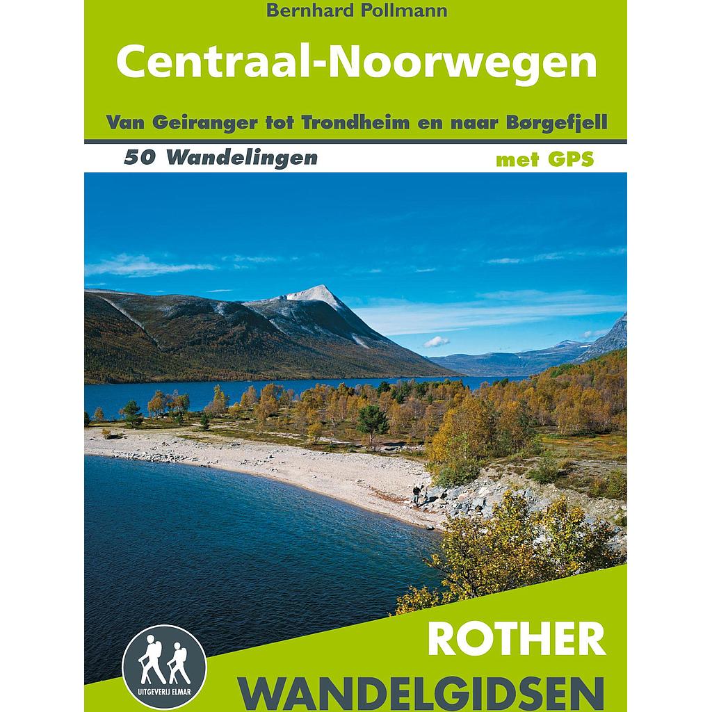 [ROTHN.61] Noorwegen Centraal wandelgids 50 wandelingen met GPS