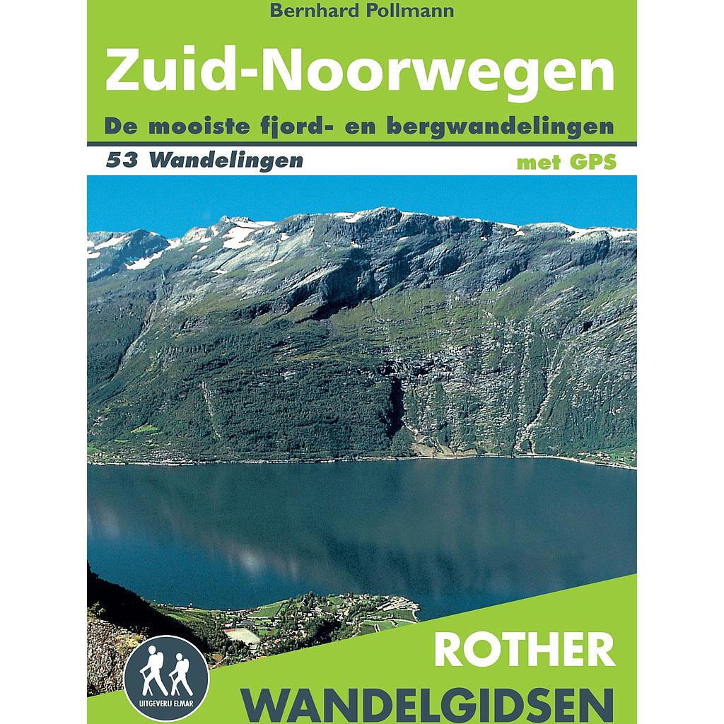 [ROTHN.62] Noorwegen Zuid wandelgids 53 wandelingen met GPS
